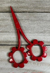 Kelmscott Design's DAISY Scissors -RED