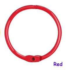 2" Organizer Split Rings Pack of Six for Floss Bobbins By Artful Needleworker and DMC Number Stickers