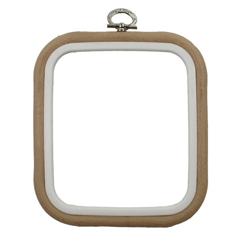 Nurge Square Flexi Hoop - 9 by 10 inch Sand
