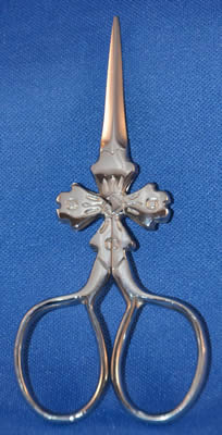 Kelmscott Design's Tudor Cross Scissors-SILVER