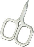 Kelmscott Design's LITTLE GEMS Scissors-Silver