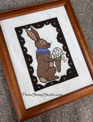Welcome Spring by Three Sheep Studio Counted Cross Stitch Pattern