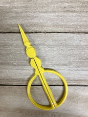 Kelmscott Design's ROLY POLY SCISSORS-YELLOW