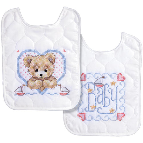 BIBS-Bedtime Prayer Stamped Cross Stitch Kit By Tobin Crafts