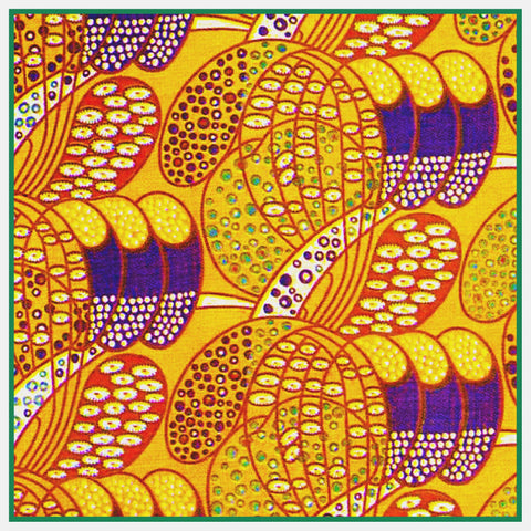 Charles Rennie Mackintosh's Art Nouveau Flowers Counted Cross Stitch Pattern