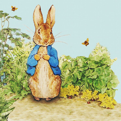Orenco Originals Beatrix Potter Peter Rabbit and Bees Counted Cross Stitch Pattern