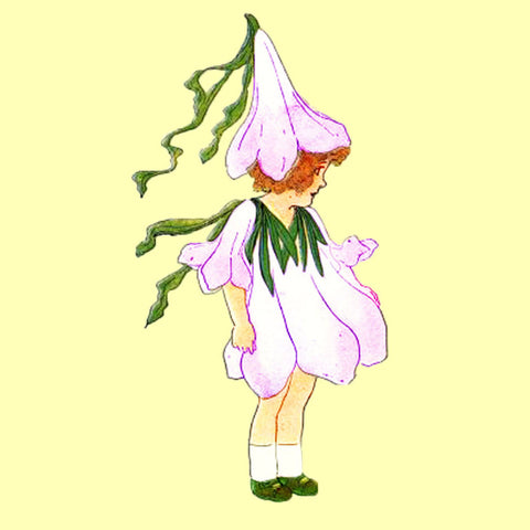 The Crocus Flower Fairy by Elizabeth Gordon Counted Cross Stitch Pattern