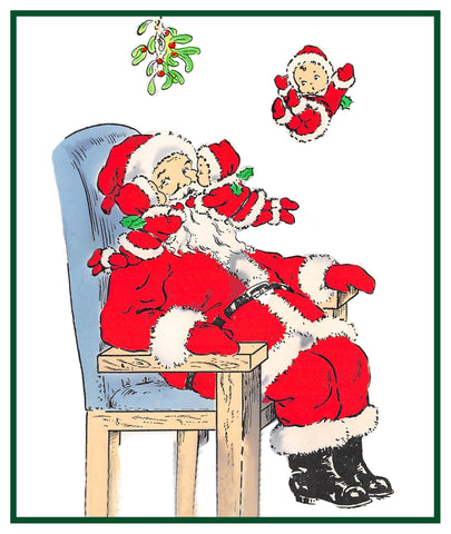Vintage Christmas Santa Helpers Nimble Nick #41 Counted Cross Stitch Pattern