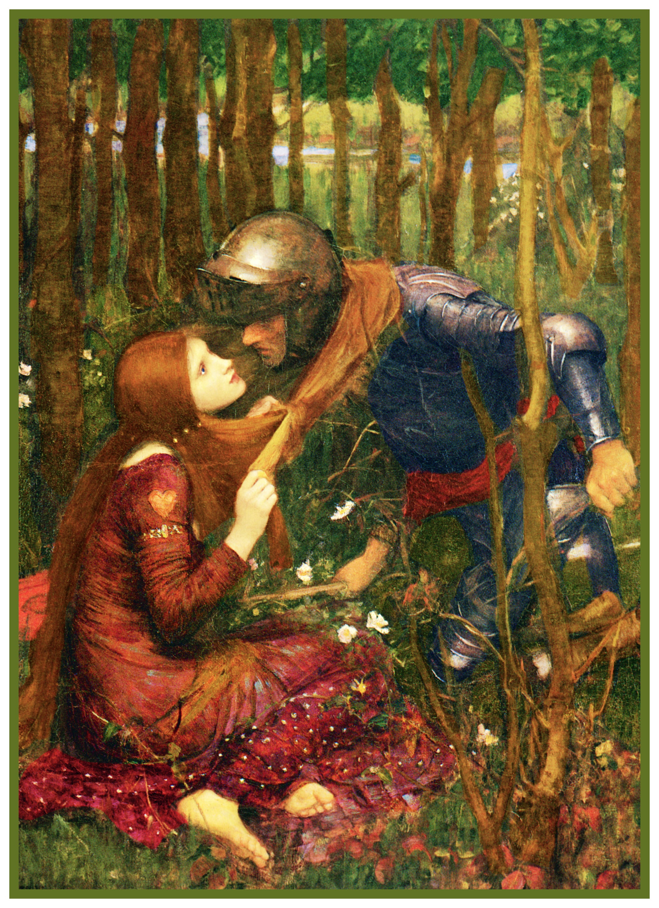 【爆売り！】 inspired Merci Sans Dame Belle by Waterhouse William John バッグ