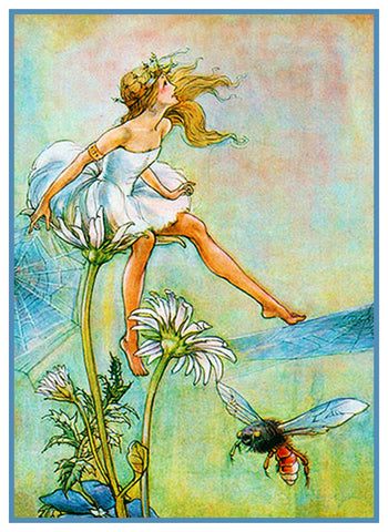 Elves Fairies Pixies By Florence Mary Anderson Counted Cross Stitch Pattern