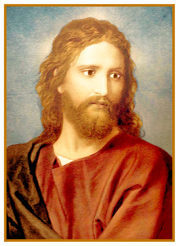 Jesus at 33 by Heinrich Hofmann Counted Cross Stitch Pattern