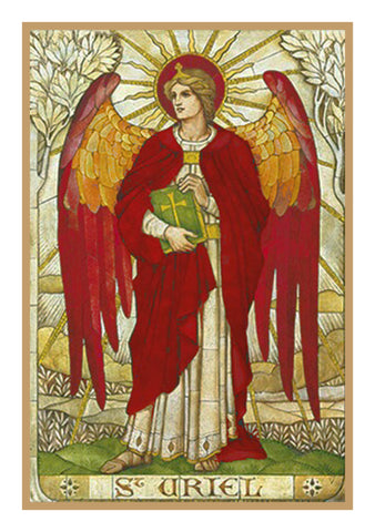 Archangel Uriel by Powell and Sons  Counted Cross Stitch Pattern