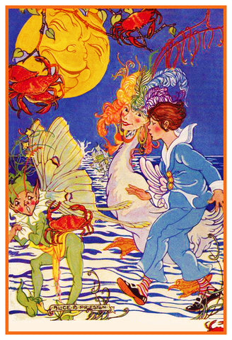 Fairy -Tale Sea Fairies by Alice Bolam Preston Counted Cross Stitch Pattern