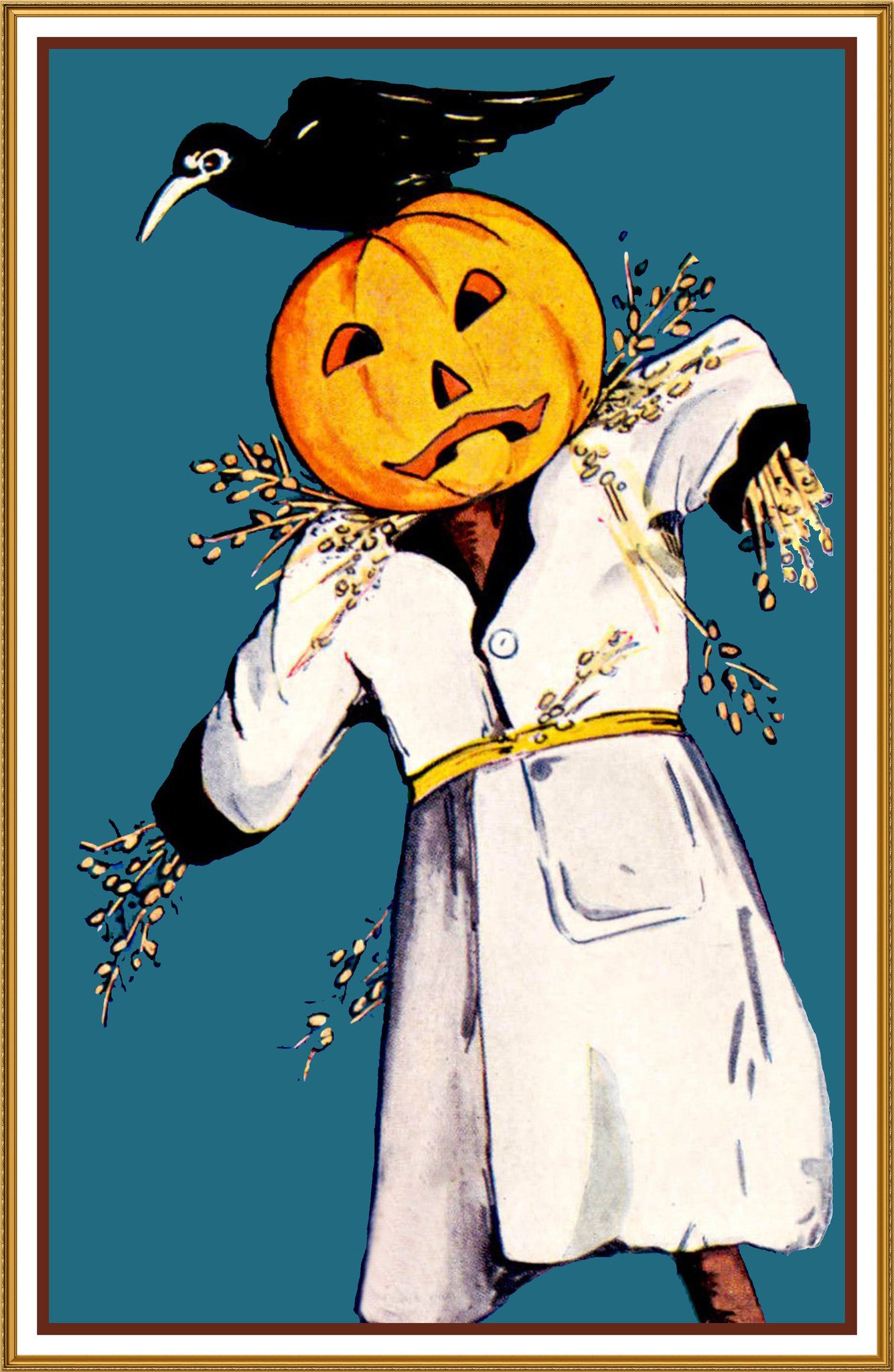 Halloweenご本人ピック ハロウィンケーキピック／ジャックオランタン-10(W35×H50): 食品