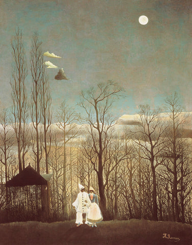 Carnival Evening by Henri Rousseau Counted Cross Stitch Pattern