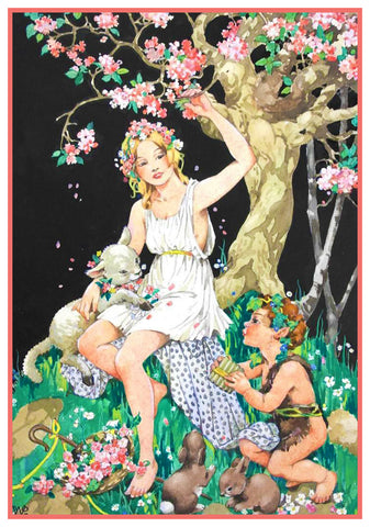 Fairy and Elves Fairy-Tale By Dorothy M. Wheeler Counted Cross Stitch Pattern