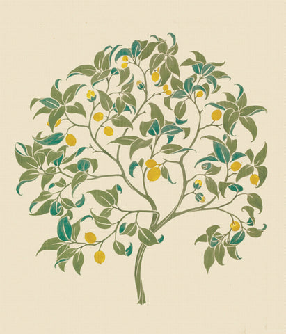 Charles Francis Annesley Voysey's Tree of Life Design Counted Cross Stitch Pattern