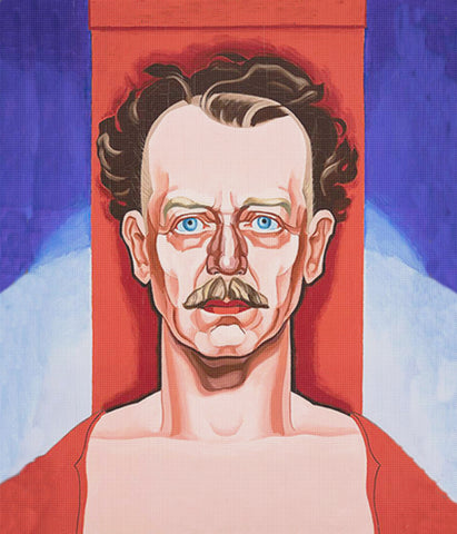 Self Portrait by Oscar Florianus Bluemner Counted Cross Stitch Pattern