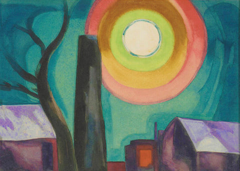 Ascension by Oscar Florianus Bluemner Counted Cross Stitch Pattern