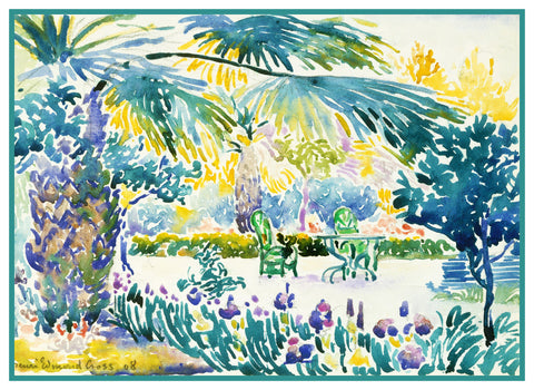 Henri-Edmond Cross A French Garden Orenco Originals Counted Cross Stitch Pattern