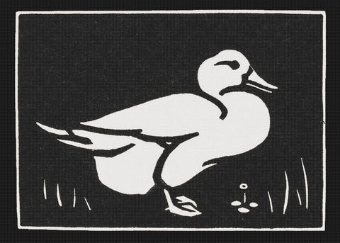 Duck by Julie de Graag Counted Cross Stitch Pattern