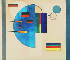 CALMED Abstract by Artist Wassily Kandinsky Counted Cross Stitch Pattern
