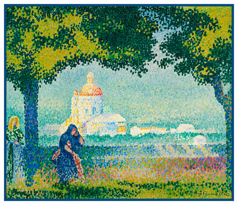 Henri-Edmond Cross Church St Maria Near Assisi Orenco Originals Counted Cross Stitch Pattern