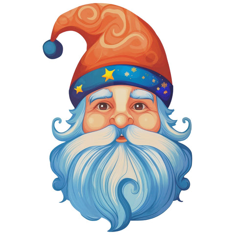Pere Noel inspired by Christmas Illustration Counted Cross Stitch Pattern DIGITAL DOWNLOAD