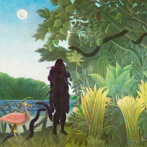 The Snake Charmer Detail by Henri Rousseau Counted Cross Stitch Pattern