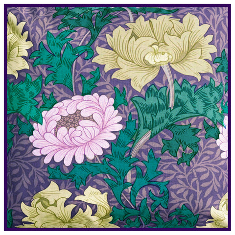 African Daisy design by William Morris Counted Cross Stitch Pattern DIGITAL DOWNLOAD