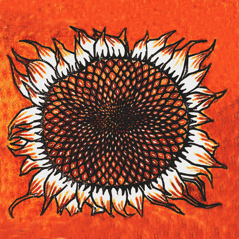Sunflower  by Julie de Graag Counted Cross Stitch Pattern