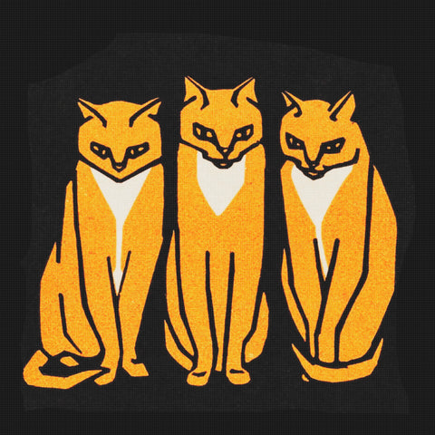 Three Cats by Julie de Graag Counted Cross Stitch Pattern