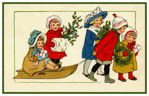 Vintage Christmas Santa Helpers Nimble Nick #26 Counted Cross Stitch Pattern