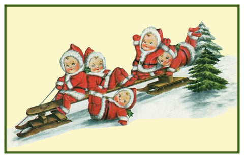 Vintage Christmas Santa Helpers Nimble Nick #28 Counted Cross Stitch Pattern