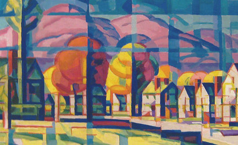 Morning by Oscar Florianus Bluemner Counted Cross Stitch Pattern