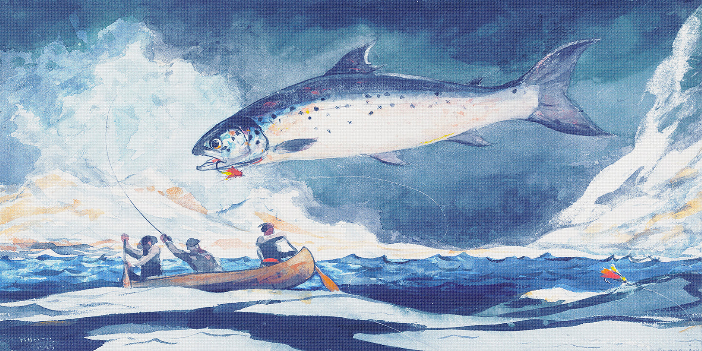 Good Pool Fishing Seascape by Winslow Homer Counted Cross Stitch Patte Orenco Originals LLC