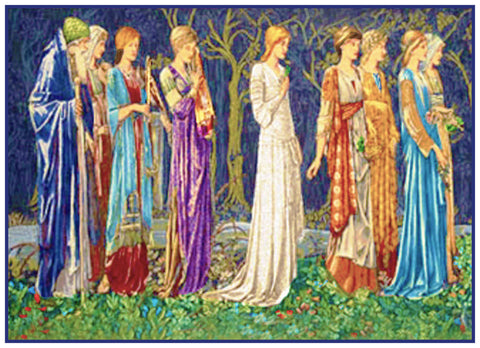William Morris's and Edward Burne-Jones The Ceremony from the Legend of King Arthur