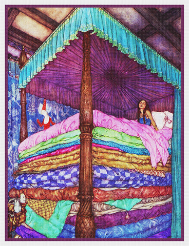 The Princess and the Pea Inspired by Edmund Dulac