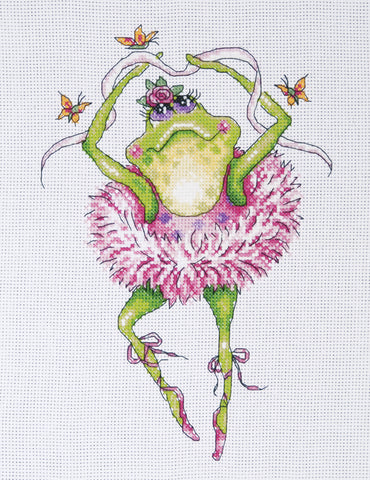 Dancing Frog by Design Works Counted Cross Stitch Kit 7