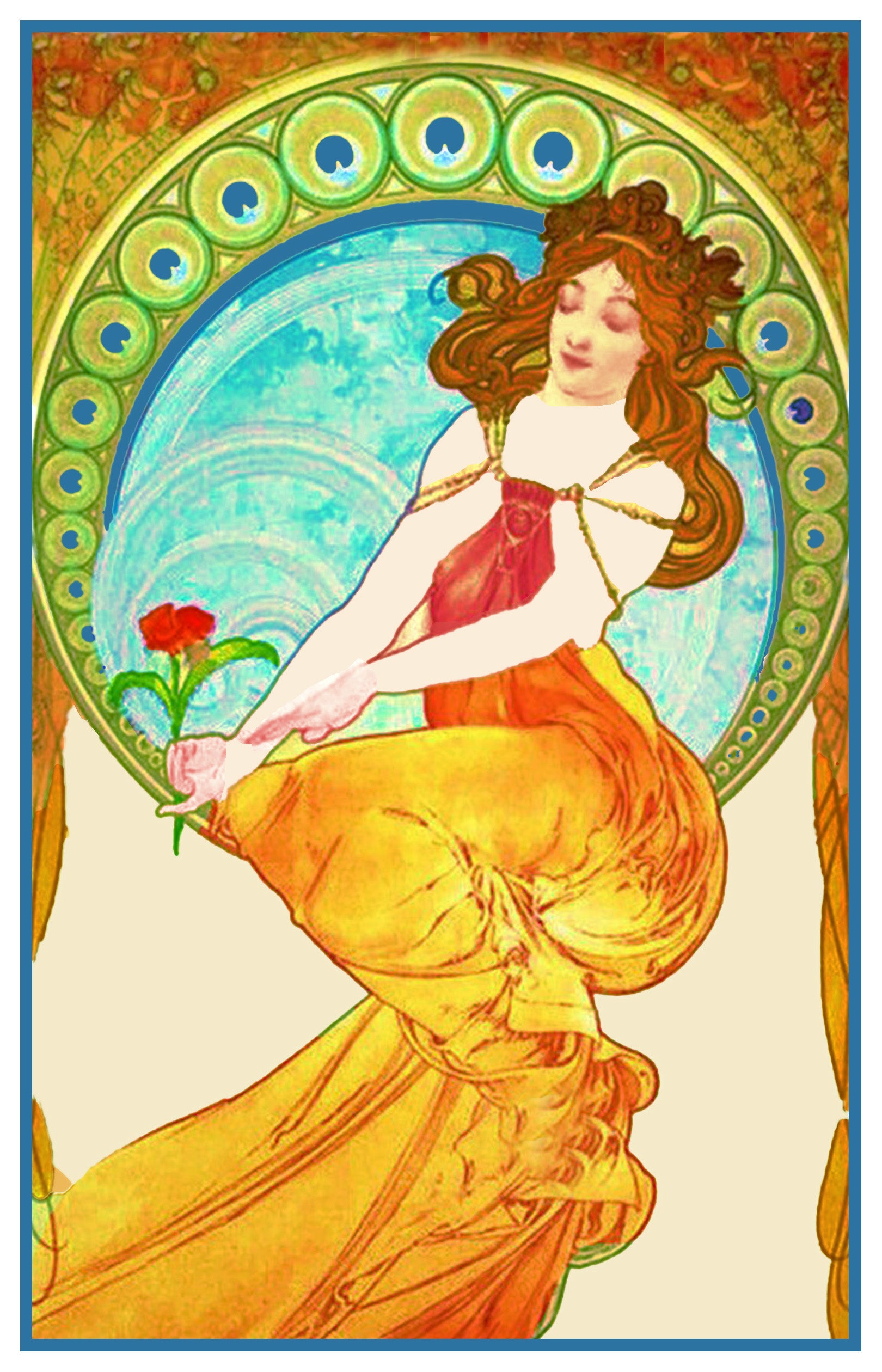 [画集] ALPHONSE MUCHA F. Champenois Imprimeur Editeur (1897) by Alphonse Mucha