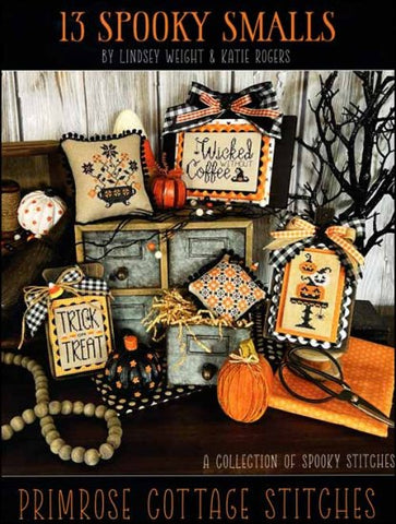 13 Spooky Smalls by Primrose Cottage Stitches Counted Cross Stitch Pattern