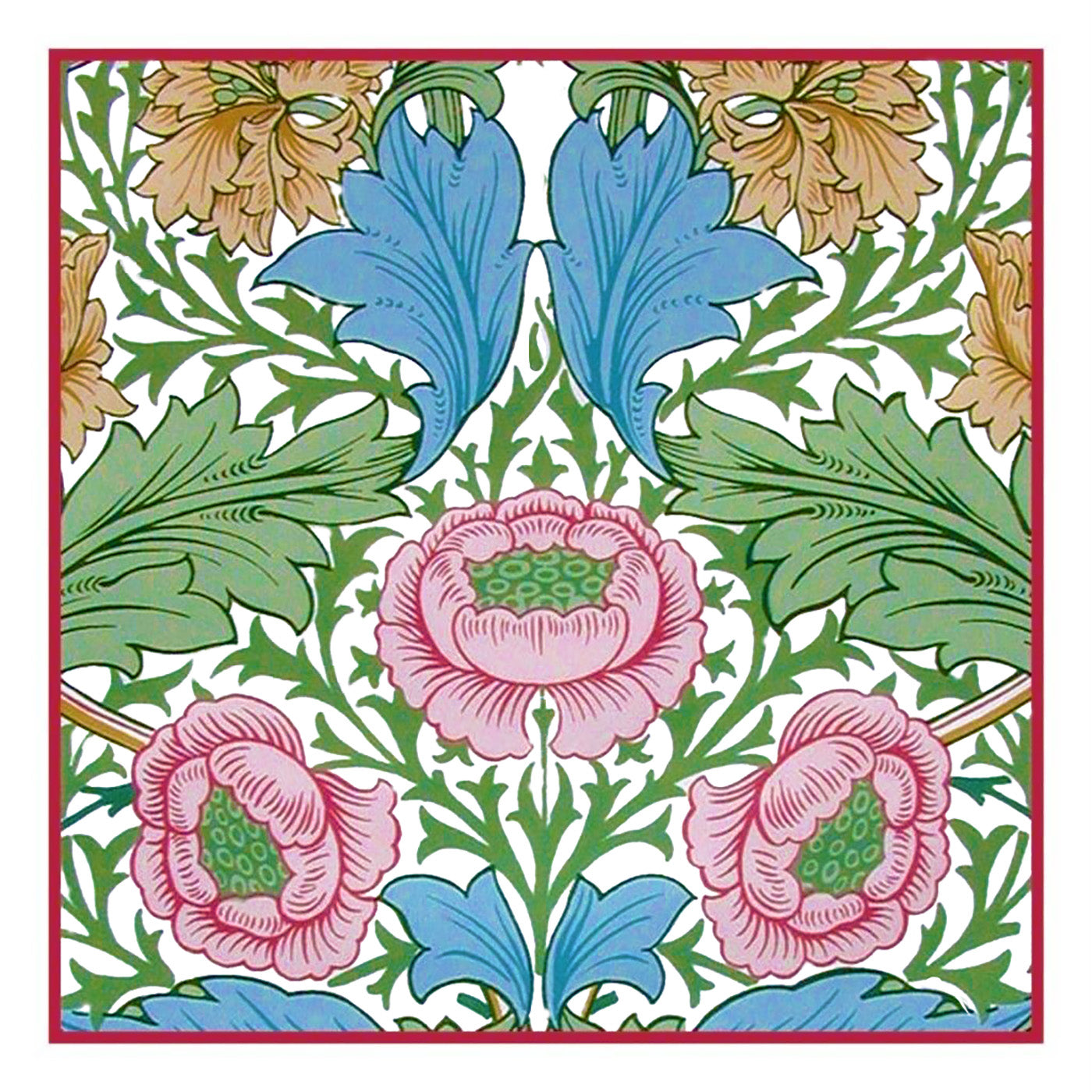 Arts  Crafts Style William Morris Myrtle Design Counted Cross Stitch  Orenco Originals LLC