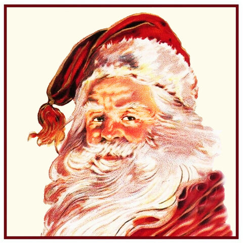 Father Christmas Santa Claus St Nick # 16 Counted Cross Stitch Pattern DIGITAL DOWNLOAD