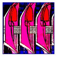 Charles Rennie Mackintosh's Stylized Rose Lattice Counted Cross Stitch Pattern
