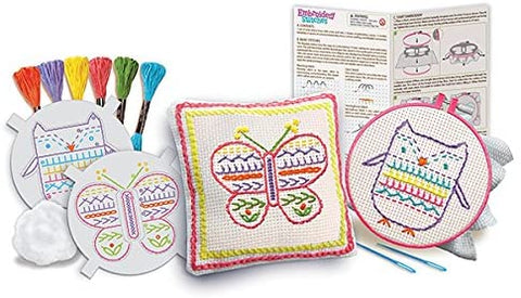 4M Embroidery Stitches Kit -Kids Art and Craft Activity