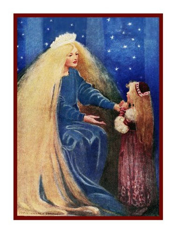 The Princess and The Goblin By Jessie Willcox Smith Counted Cross Stitch Pattern