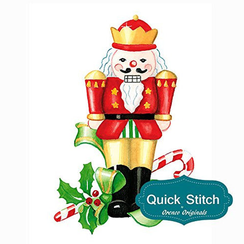 Quick Stitch Country Christmas Toy Soldier Counted Cross Stitch Pattern