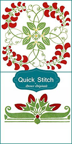 Art Nouveau Designs #3 Quick Stitch Flower 2 Counted Cross Stitch Patterns