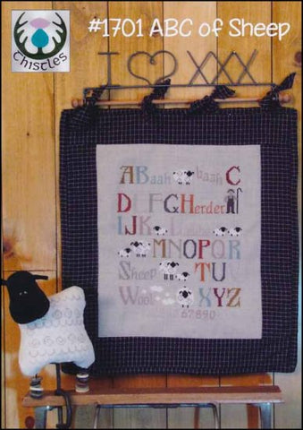 ABC of Sheep by Thistles Counted Cross Stitch Pattern