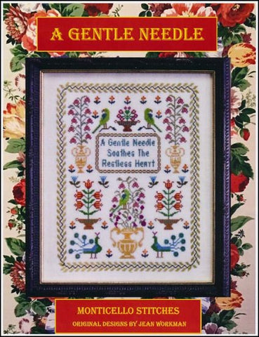 A Gentle Needle by  Monticello Stitches Counted Cross Stitch Pattern
